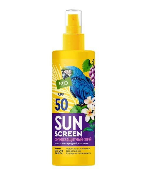 Изображение товара Солнцезащитный спрей для лица и тела SPF 50 Sun Screen 150мл Солнцезащитный спрей для лица и тела SPF 50 Sun Screen 150мл фотография