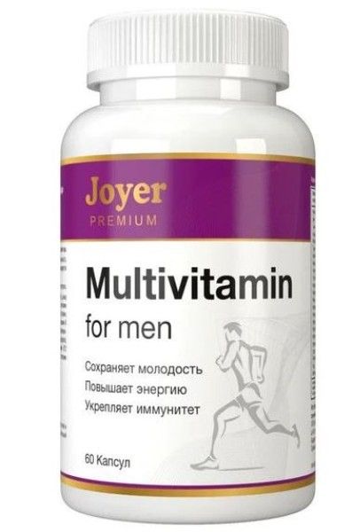 Изображение товара Мультивитамины мужские Joyer Premium 60 капсул Мультивитамины мужские Joyer Premium 60 капсул фотография